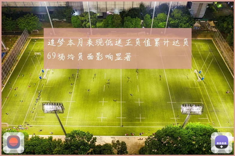 追梦本月表现低迷正负值累计达负69场均负面影响显著